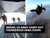 Yudh Abhyas 2023: Indian, US Army carry out thunderous para jumps from transport aircraft in Alaska
