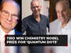 Moungi Bawendi, Louis Brus and Alexei Ekimov win chemistry Nobel Prize for work on quantum dots