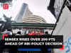 Sensex, Nifty open in green ahead of RBI MPC decision; Ujjivan SFB, IndiGo jump 2% each