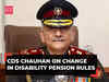 New disability pension rules will prevent misuse, says CDS General Anil Chauhan