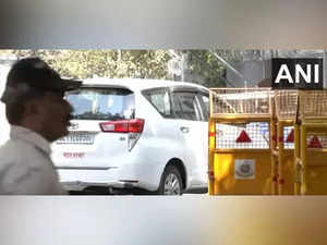 Excise police case: Sanjay Singh's close associate Vivek Tyagi arrives at ED office