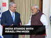 'India stands with Israel': PM Modi condemns terrorist attacks in Jewish nation