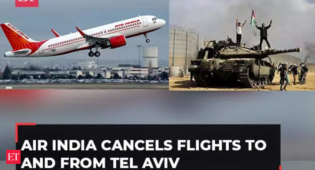 Air India cancels flights to and from Tel Aviv after Hamas militants attacks Israel