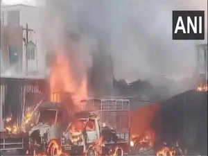Karnataka: 12 dead after fire breaks out at firecracker store in Attibele, CM Siddaramaiah expresses grief