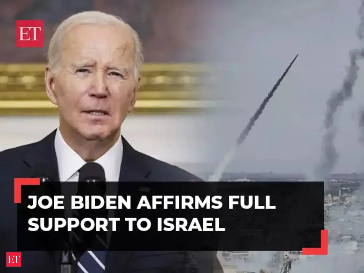 joe biden: US President Joe Biden condemns deadly Hamas attack, says ...
