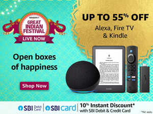 Amazon Great Indian Festival: Up to 56% Off on Alexa Devices