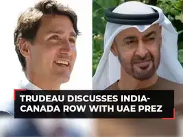India-Canada row: Justin Trudeau dials UAE President - The ...