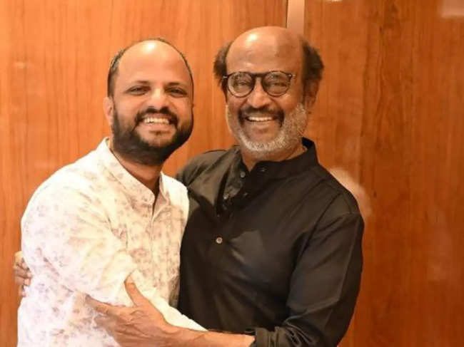 Joseph shared pictures with Rajinikanth on Instagram and expressed his excitement.