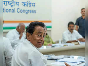 New Delhi: Madhya Pradesh Congress president Kamal Nath during the Central Elect...