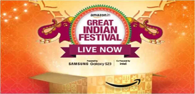 Amazon Great Indian Festival 2023: Explore the deals and discounts available on a diverse selection of products spanning numerous categories