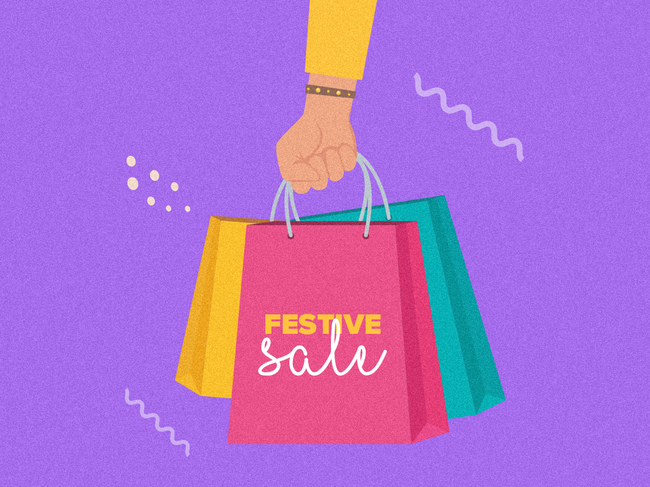 Festive sales discount