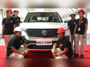 MG Motor India plant in Halol, Gujarat