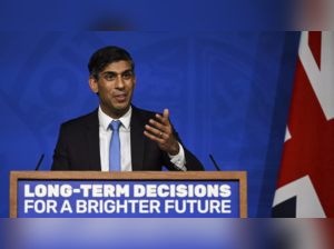 British Prime Minister Rishi Sunak