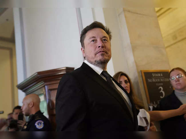 SpaceX, Twitter and electric car maker Tesla CEO Elon Musk, arrives for a US Senate bipartisan Artificial Intelligence (AI) Insight Forum at the US Capitol in Washington, DC, on September 13, 2023.