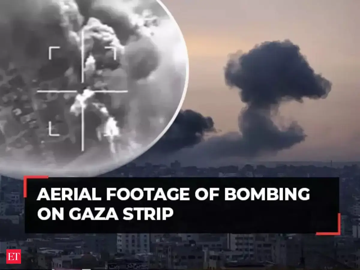 Israeli Air Force releases video of bombing on Gaza Strip - The ...