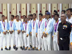 "Incredibly proud": Army Chief felicitates forces' contingent for Asian Games glory