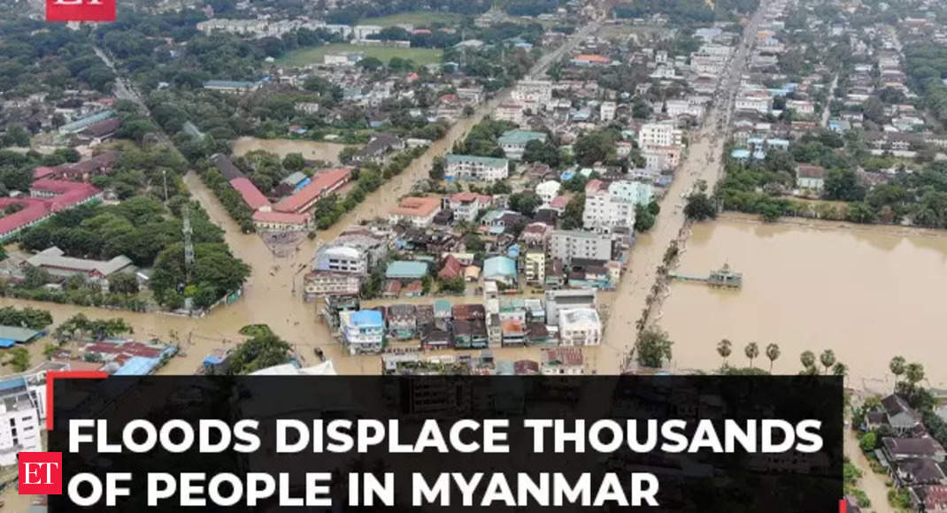 Myanmar floods: Nearly 20,000 people displaced in Bago township after ...