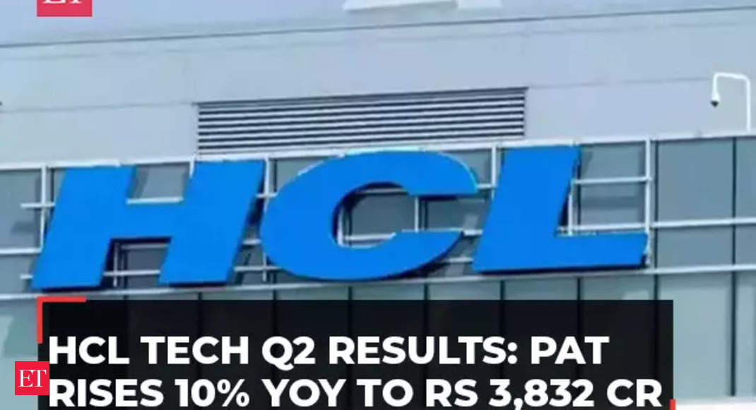 HCL Tech Q2 Results: PAT Rises 10% YoY To Rs 3,832 Cr; Beats Estimates ...