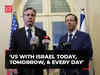 'US stands with Israel today, tomorrow, and every day': Secretary Blinken after meeting Israeli President