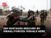 Israel vs Hamas: Visuals emerge of IDF's heroic rescue of 250 hostages near Gaza border