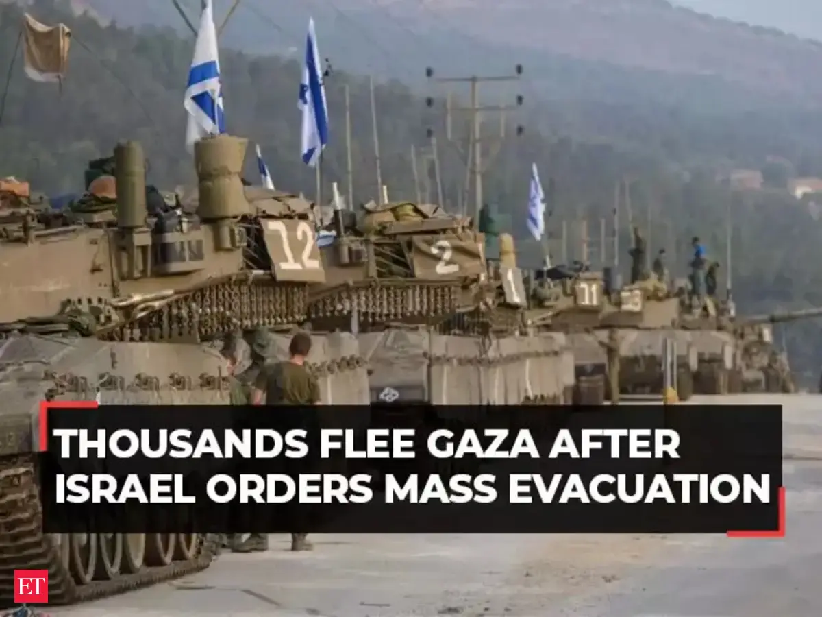 Israel unrest: As thousands flee north Gaza, UN says total evacuation ...