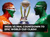 World Cup 2023: Stage set for marquee clash as India take on Pakistan
