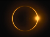 Skygazers watch 'Ring of Fire' eclipse over Western Hemisphere