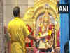 'Aarti' performed at Delhi's Jhandewalan temple to mark first day of 'Navratri'