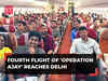 Operation Ajay: Fourth flight with 274 Indians arrives in Delhi from Israel's Tel Aviv