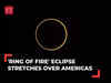 'Ring of fire' eclipse stretches over Americas, watch!