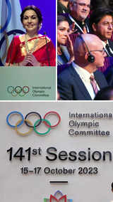 IOC Session At Nita Ambani Centre A Starry Show; Alia Caught Napping, SRK-Deepika Bond
