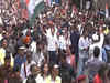 Rahul Gandhi undertakes padayatra in Aizawl