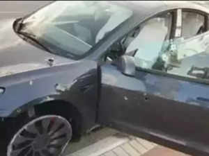 Tesla EV helps Israeli man beat 100+ bullets, chase by Toyota truck