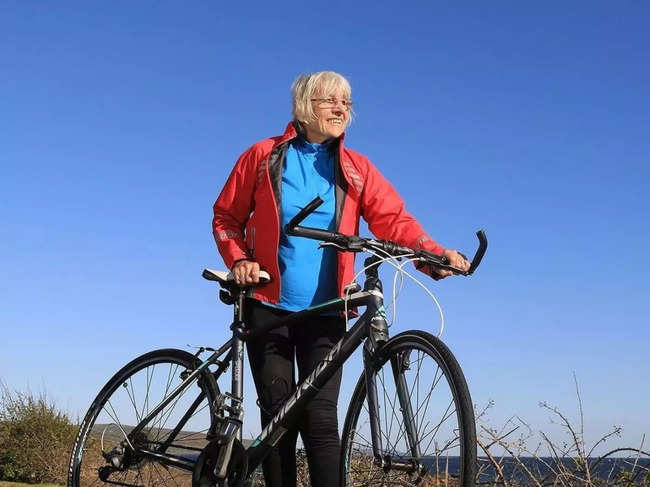 Paterson believes that cycling has given her a reason to live & plans to continue cycling in memory of her children.