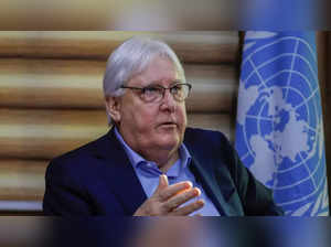 UN humanitarian chief says heading to Mideast for Gaza aid negotiations