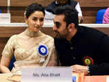 Alia Bhatt wears wedding saree to receive National Film Awards; Pics inside