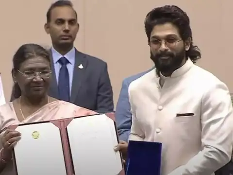 Allu Arjun Makes History With Best Actor Award