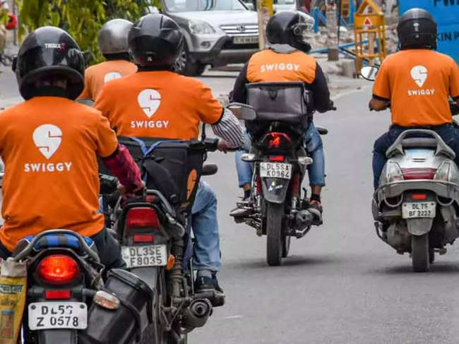 Swiggy delivery workers strike