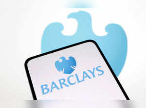 FILE PHOTO: Illustration shows Barclays Bank logo