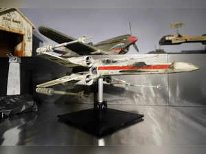 Miniature 'Star Wars' X-wing gets over $3 million at auction of Hollywood model-maker's collection