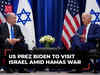 Gaza war: US President Joe Biden to visit Tel Aviv amid Israel's conflict with Hamas