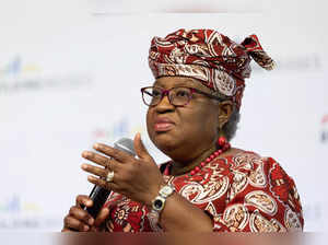 WTO Director-General Ngozi Okonjo-Iweala attends the Building Bridges conference in Geneva