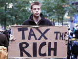 An Occupy Wall Street campaign demonstrator in New York