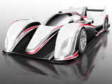 Toyota's hybrid race car which will compete at Le Mans endurance race 