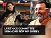 Mahua Moitra cash-for-query row: Lok Sabha ethics committee summons BJP MP Nishikant Dubey