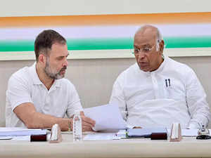 "Confident that public will bless us again," Kharge as Congress meets to decide Rajasthan poll candidates