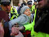 UK police arrest climate activist Greta Thunberg for protesting outside London hotel
