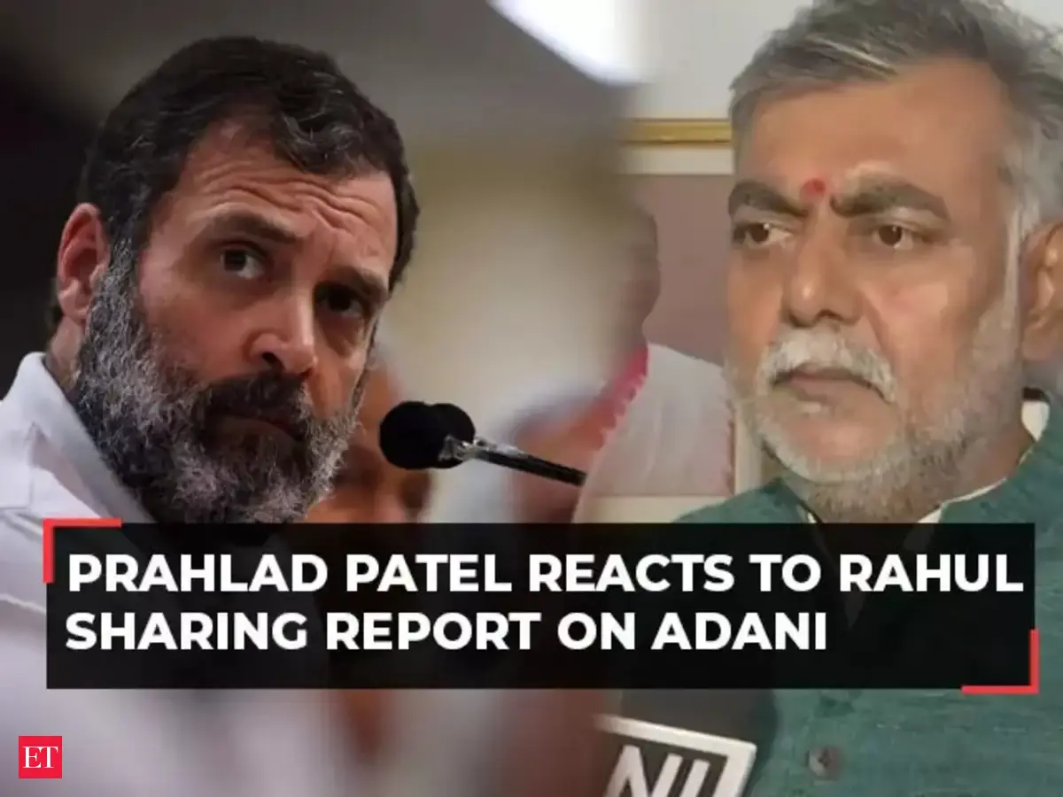 'Rahul Gandhi never understood ground reality': Prahlad Patel reacts to ...