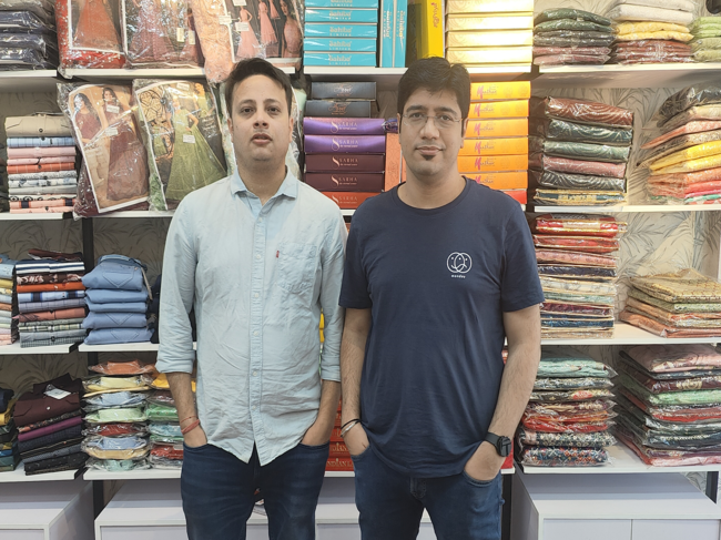 (L-R): Showroom B2B founders Shubham Gupta and Abhishek Dua