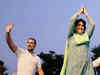 Telangana Assembly polls: Rahul Gandhi, Priyanka Vadra launch bus yatra